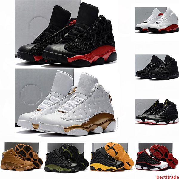 

2020 kids infant children 13s basketball shoes bred history of flight island green dmp boys girls 13 athletic sports shoes toddlers sneakers