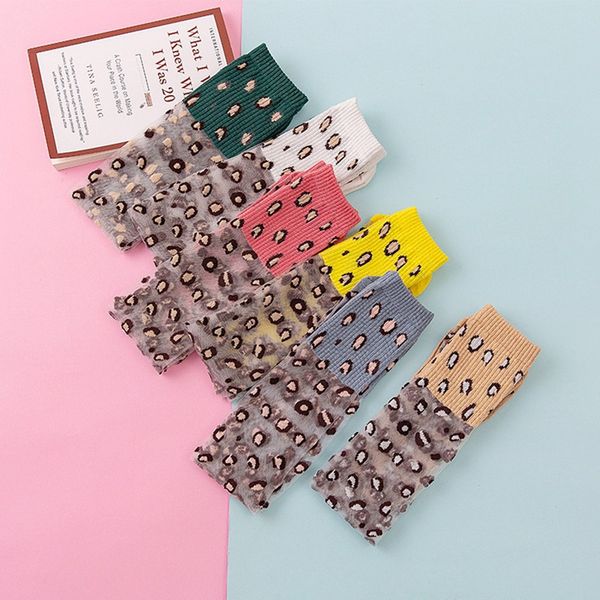 

дети leg warmer мягкие кроватки для новорожденных baby girl носки леопардовый девочек носки дышащий детские гольфы, Blue