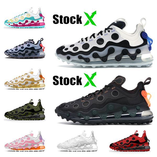 

selling react ispa cushions womens mens running shoes white black reflect silver fashion tennis mens trainers sneakers
