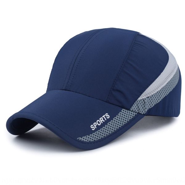 

guanyoufu men's quick-drying net hat baseball baseball outdoor leisure sun hat fashionable women's cap net cap, Blue;gray