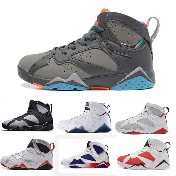 

new 7 7s bordeaux olympic tinker alternate men women basketball shoes hare blue french blue raptor easter eggs gmp ice j7 sneakers