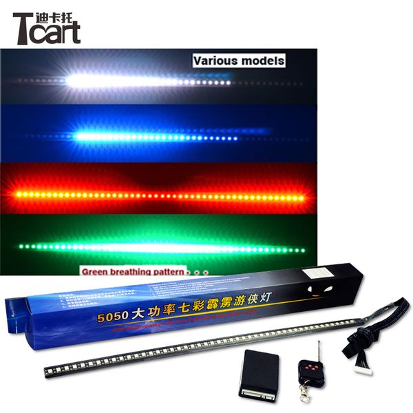 

tcart auto led strip scan knight rider led lights with remote control rgb ranger lights 147 model 54cm for mitsubishi asx