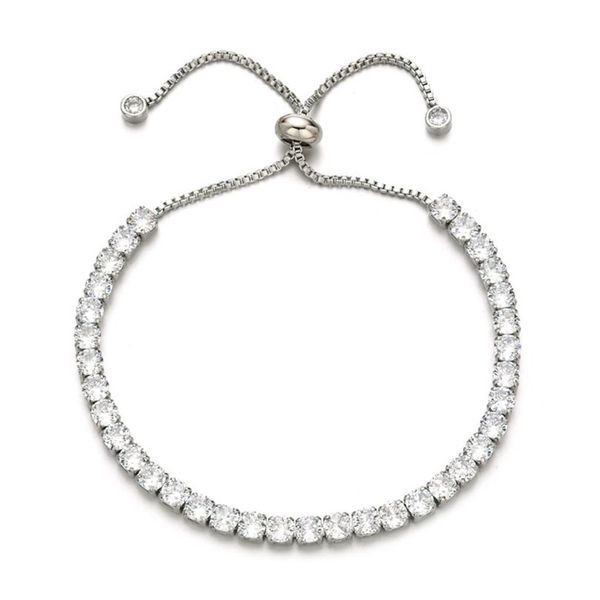 

fashionable round zircon pull bracelet for women / girls wedding party, Black