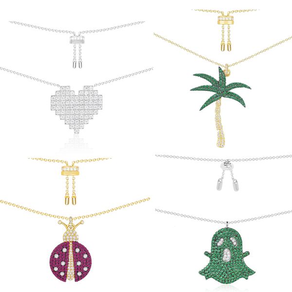 

kelley original 925 sterling silver necklace for women a coco shape monaco pm brand design fashion luxury jewelry