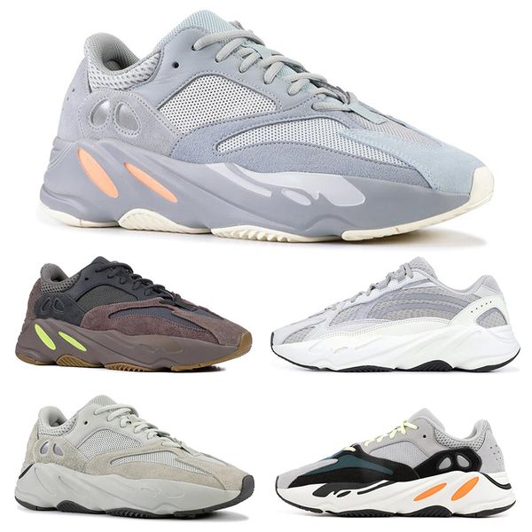 

2019 adidas yeezy 700 Волна Runner INERTIA Mauve Multi Solid Серый Соли Статические Мужские Женщины Дизай