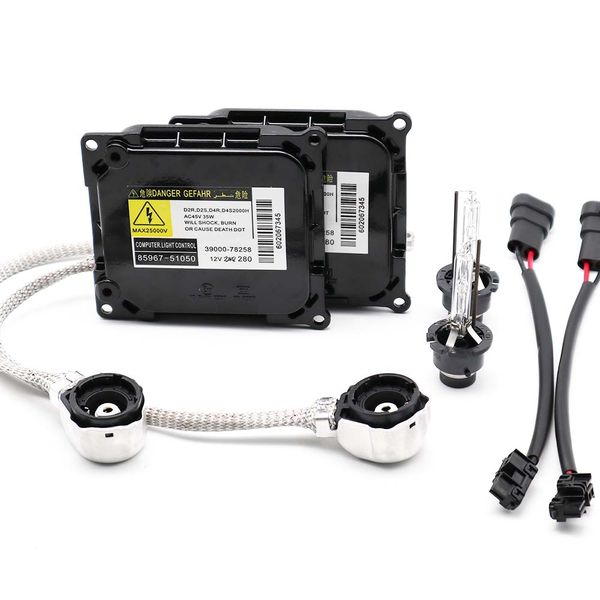 

gs300 original replacement 85967-52020 d4s xenon ballast bulb kit 8596751050 ddlt003 hid headlight set kdlt003 for camry v40 car