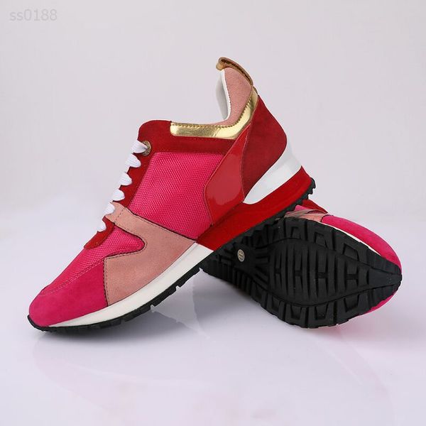 

2020 british style european and american autumn and winter stitching high-grade suede sports women's shoes lace personality women, Black