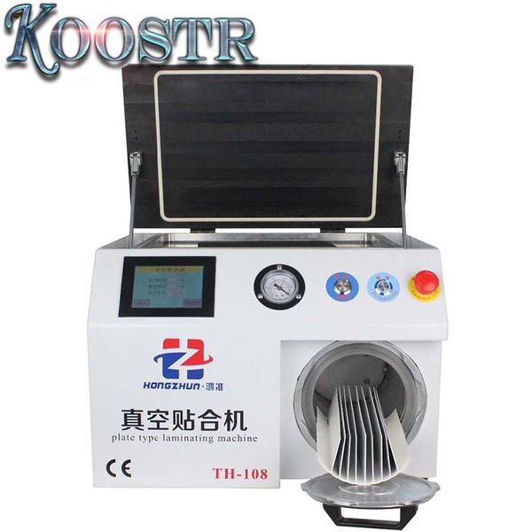 

15 inch hongzhuan oca vacuum laminating machine laminating debubbler in one machine for touch screen refurbish