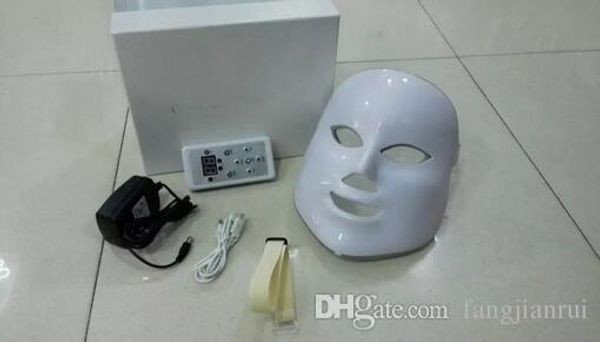 

7 color led color light mask whitening acne ptherapy artifact beauty equipmentthe skin wrinkledispelling acne sore