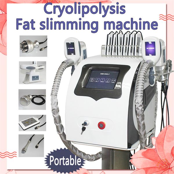 

most trendy cryolipolysis fat ing machine cool body sculpting weight loss machine with 2 cryo handle work at same time ce/dhl