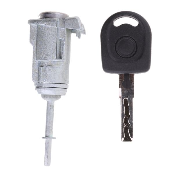 

right front door lock barrel with key for volkswagen
