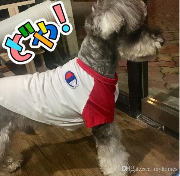 

Бренд Cute Dog Летняя футболка Tide Бренд Cute Teddy Puppy Schnauzer Apparel Повседневная Симпатичная