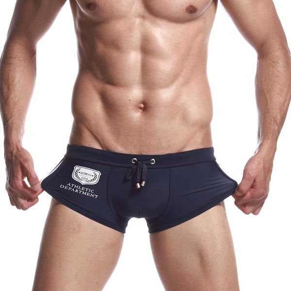 

sexy nylon breathable bulge briefs swimming trunks gym running swimming short pant casual summer beach swimwear swimsuit p4