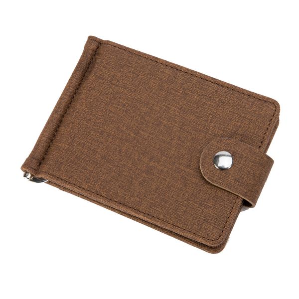 

maioumy slim brand men's ultra-thin leather bifold male purse billfold wallet moneyclip female clamp for moneycase small wallets, Red;black
