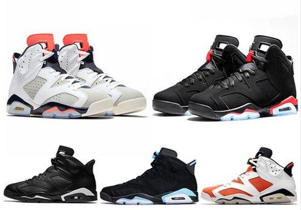 

Высокое качество женщины мужская обувь для баскетбола 6 6 S инфракрасный Кармин High