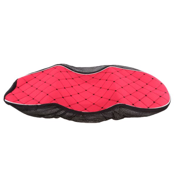 

red motorcycle electric car scooter breathable seat cushion protector cover