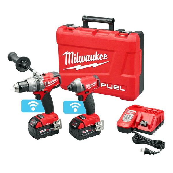 

Milwaukee 2795-22 M18 FUEL 18-вольтный аккумуляторный комбинированный набор из 2 инструментов