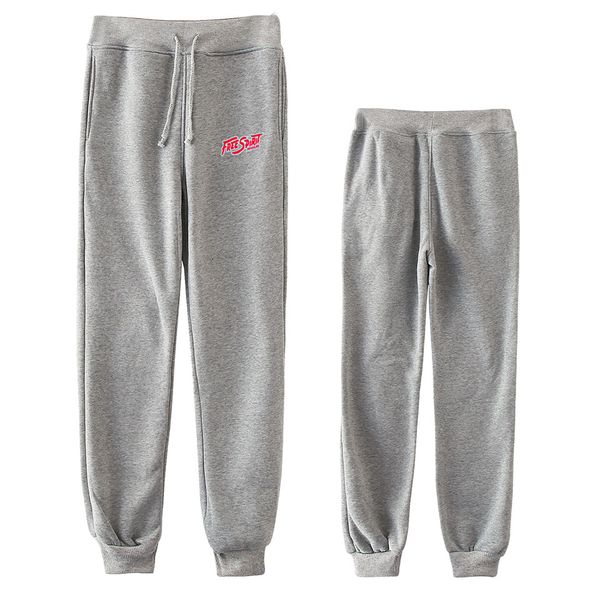 

khalid robinson sportswear fitness pants casual mens fitness workout pants skinny sweatpants hip hop trousers jogger, Black