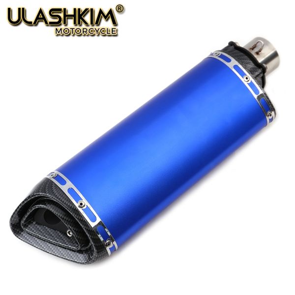 

51mm universal motorcycle modified scooter slip on exhaust muffler for hyosung gtr 250 gt 125