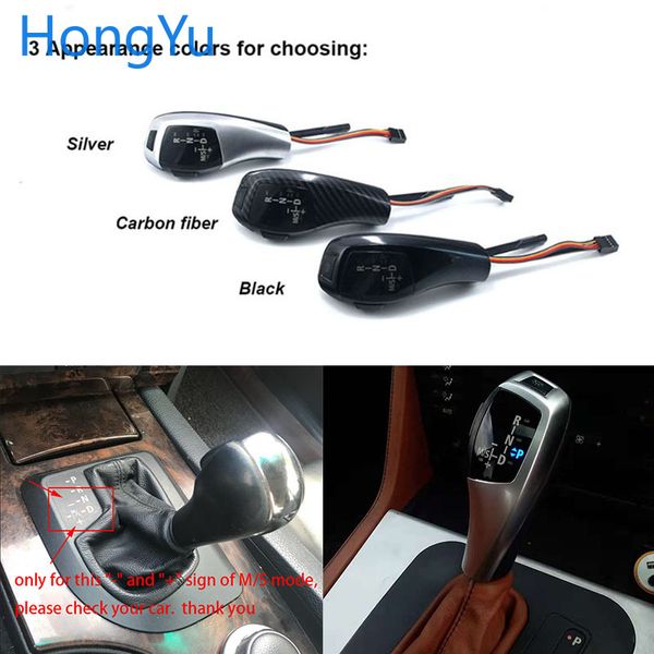 

for 5 series 2004-2006 e60 sedan pre-lci pre-facelift gear shift shifter lever knob automatic transmission led light shift