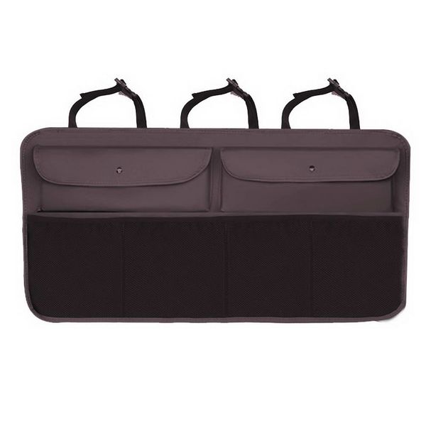 

car backseat trunk organizer bag space saving cargo net pockets storage pouch s55