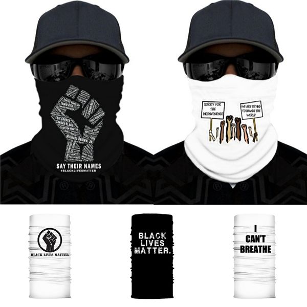 

i cant breathe50 1pcs lot fedex multi function bandana motorcycle biker face mask neck tube scarves 20 colors for choic #qa32, Blue;black
