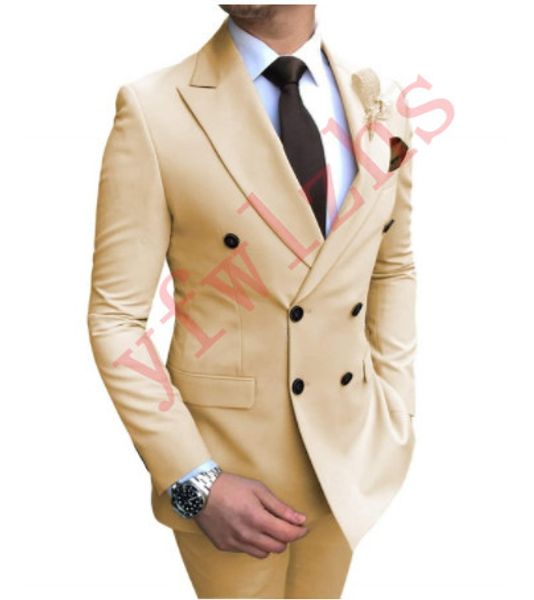 

and fine double-breasted groomsmen peak lapel groom tuxedos men suits wedding/prom/dinner man blazer(jacket+pants+tie) a353, Black;gray