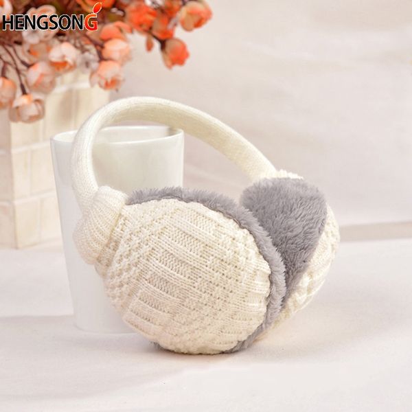 

2018 теплый халявы уха крышки зимы вязаные earmuffs мода смазливая зимы женщин защиты слуха плюшевые подогреватели, Blue;gray