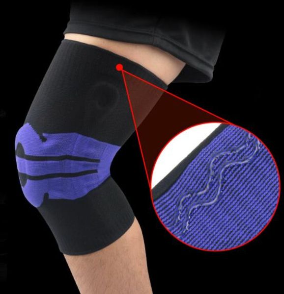 Pallacanestro proteggere uomini donne ginocchiera da allenamento pallacanestro calcio calcio compressione ginocchiera parastinchi fitness rotula cintura ginocchiere