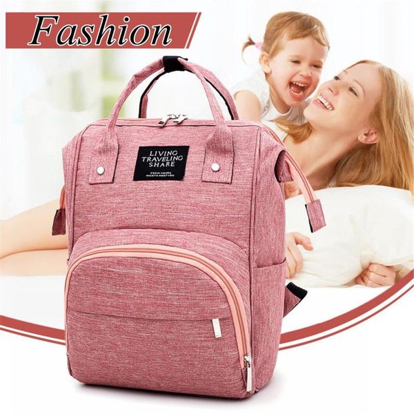 

diaper bags large capacity baby nappy changing mummy bag maternity backpack mum stroller care waterproof