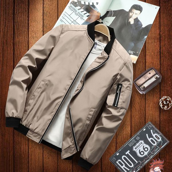 

spring and autumn designer mens jackets luxury jacket with pockets for men fashion casual brand mens clothing wholesales, Black;brown