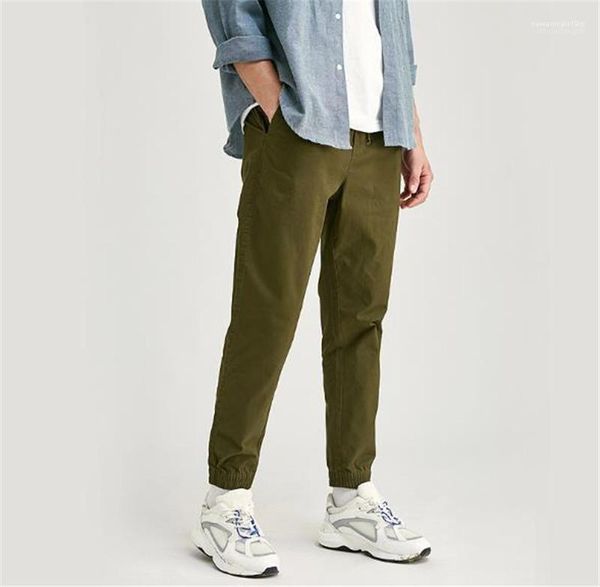 

мужские дизайнерские брюки вскользь сплошные цвета штанах street style мужская дизайнер одежды новый стиль, Black