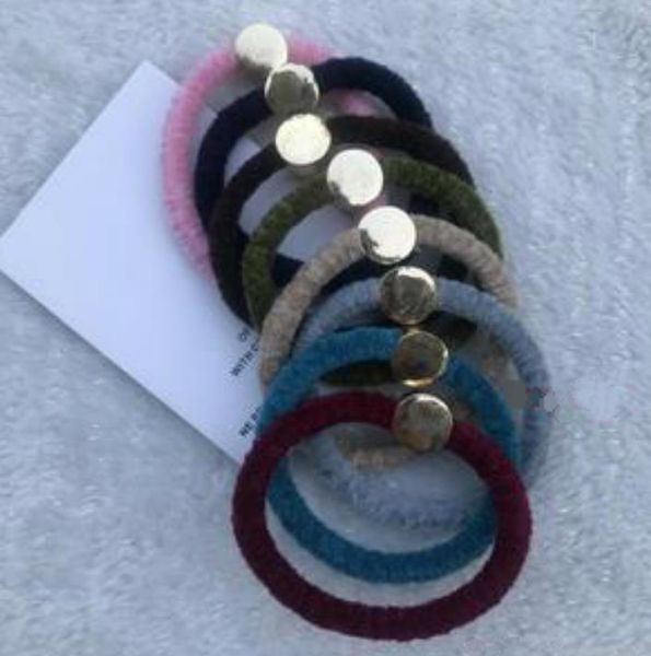 

Новый красочный символ моды классический бархат волосы галстуки роскошный мател