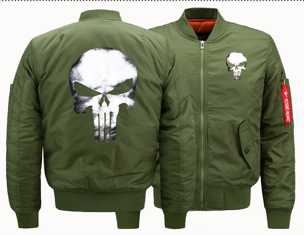 

fashion hip-hop devil print mens ma1 bomber jacket pilot coat men spring and autumn sweethearts outfit baseball colla zipper business-casual, Black;brown