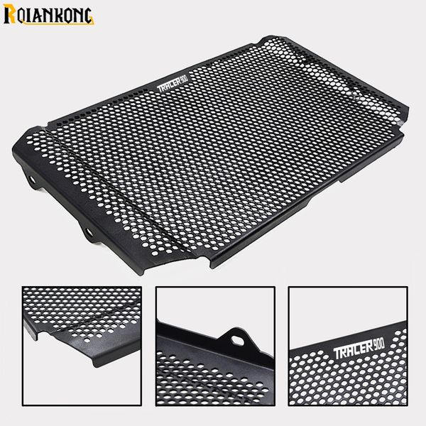 

motorcycles radiator side guard grill grille cover protector cnc aluminum for tracer 900 2018-2019 2018-2019 tracer900