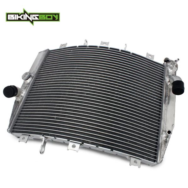 

bikingboy для zx6r zx6r ninja zx600 1998 1999 замена oem 39061-1265 алюминиевый двигатель водяного охлаждения cooler радиатор