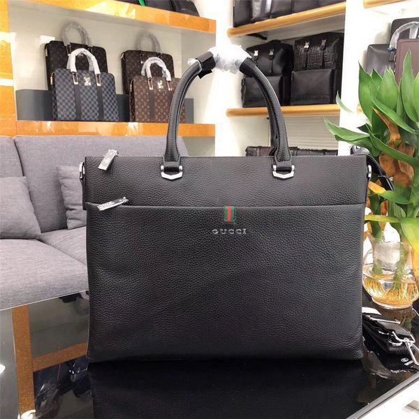 

designer luxury men's briefcase designer business style tote bag genuine leather messenger bag office shoulder bag
