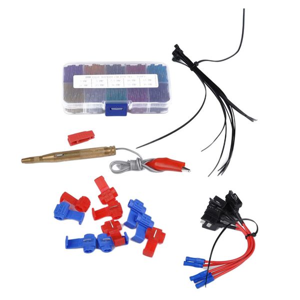 

100p blade car fuse box mixing assortment kit