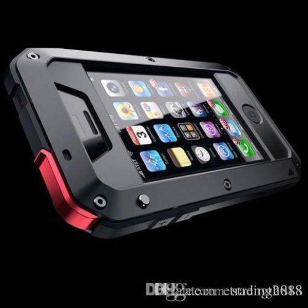 

Водонепроницаемый противоударный металлический алюминиевый корпус гориллы для iPhone 6 7 8 X XR PLUS