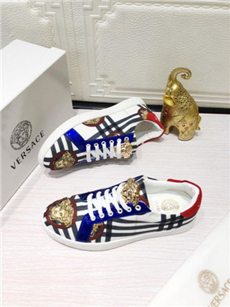

christmas gifts 2019 new luxury design shoes men and women sneakers rubber leather fashion women casual shoes hococal ing, Black