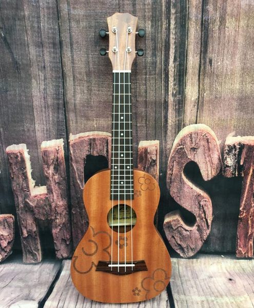 

beautiful ukulele 21 inch plum beginner instrument uklele four string small guitar ing