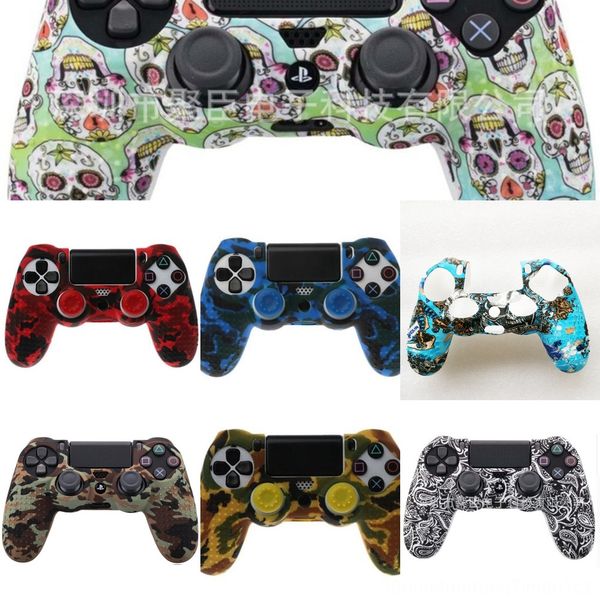 

16syx silicone rubber case skin grip silicone ps4 skin grip cover nacon case soft skin for playstation 4 soft protective 2 controller