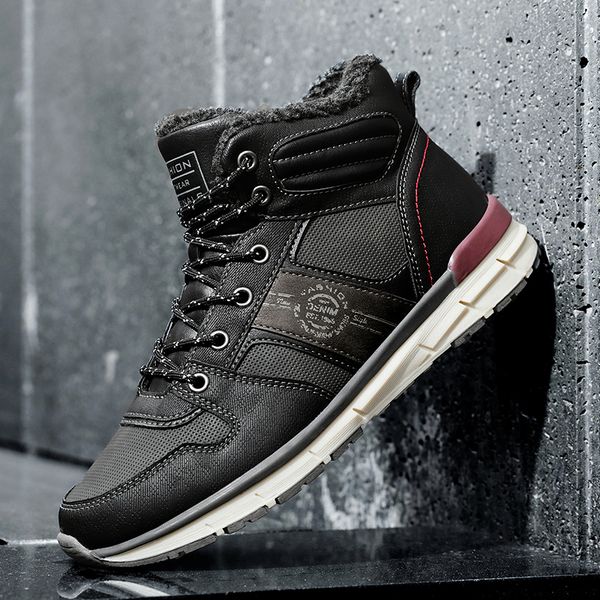 

humtto winter hiking shoes men big size hiking boots male fashion leather trekking boots outdoor man walking camping shoes 2019