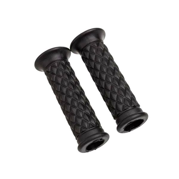 

2x replacement motorcycle bike 7/8" tpu rubber handlebar grips covers parts set