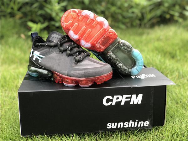 

2019 release air cactus plant flea market x cpfm wmns react element 19vapor mens running shoes cd7001-300 athletic sneakers size 40-47, Black