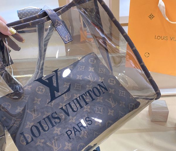 

2020 new designer totes brand totes women 5a fashion shopping bag large capacity handbag luxury totes pvc
