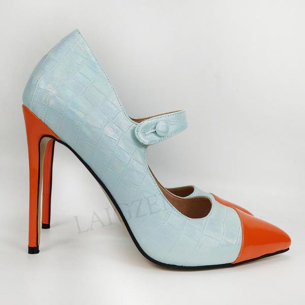 

bling cocrodile women mary janes heels stiletto pumps party sandals shoes woman tacones zapatos ladie large size 45 47, Black