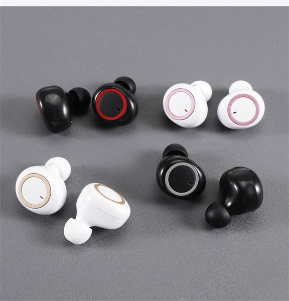 

dt-2 wireless earphone bluetooth tws 5.0 sports earbuds stereo headset 3d stereo sound with microphone and charging box
