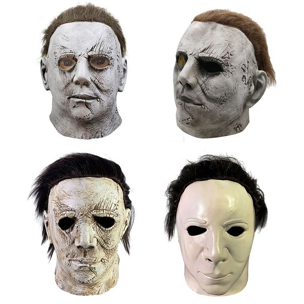 

grade 100% latex scary michael myers mask style halloween horror mask latex fancy party horror movie party cosplay ing