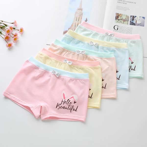 

good quality girls underwear boxer cotton kids cartoon panties children princess underwear baby underpants 5pcs/lot 6-14t, Camo